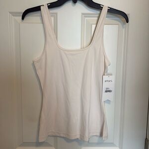 Stori by Katy Hearn New With tags opposition white Tank Top